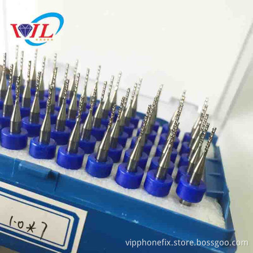 1.0mm Milling Cutter Tool For Phone Motherboard Grinding Machine